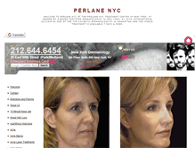 Tablet Screenshot of perlanenyc.net