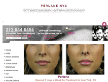 Tablet Screenshot of perlanenyc.org