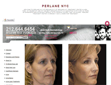 Tablet Screenshot of perlanenyc.com